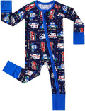 pureborn Baby Infant Boys Girls Sleeper Snug Fit Viscose from Bamboo Pajamas Zipper Pjs 0-24 Months