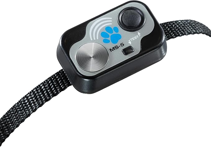 MS-5 Automatic Pet Door Collar, Genuine High Tech Pet Brand Dog Collar for Power Pet Doors, Water Resistant, 2 Batteries Included