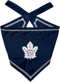 Pets First NHL Toronto Maple Leafs TIE Bandana, Size Small/Medium. Dog Bandana Scarf Bib for Pet Cat Dog. The Ultimate Game-Day, Party Bandana