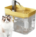 Cat Water Dispenser Fountain, Silent Pet Drinking Organizer, Quiet Supply for Dogs Cats Multi Animal Households Indoors Apartment Dormitory Hotel, Household Supply for Reliable Daily Use
