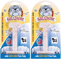 Bullibone Nylon Dog Chew Toy for Aggressive Chewers - Dental Hygiene Bone with Bacon Flavor, Durable Tough Chew Toys for Small Dogs, Indestructible Dog Bone - 2 Pack