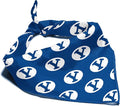 BYU Cougars Officially Licensed Bandana for Dogs and Cats | Fits Pets Great Gift Idea | Easy-to-Tie (Small, 13")