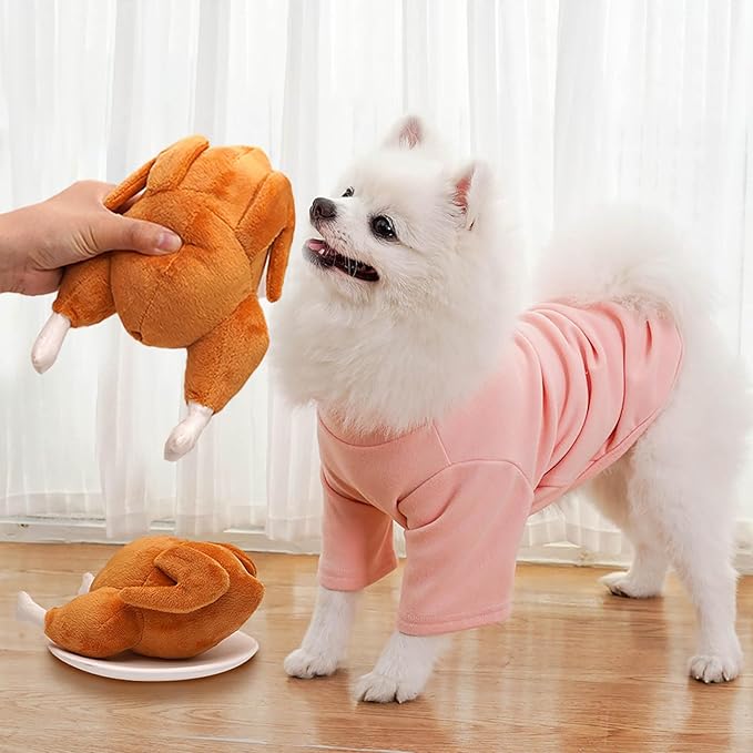 Puppy Chew Toys, Cute Durable Fabric Interactive Small Dog Toy,Indestructible Plush Heavy Duty Dog Toys to Keep Them Busy for Playing Small Medium Breeds Puppy Home Teething Anxiety Relief Indoor