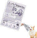 3 Pack Dog Squeaky Toys Crinkle Paper Dog Toys Non Shredding Washable Interactive Crinkly Newspaper No Stuffing Dog Chew Toy for Puppy Puppies Small Doggie Poodle Teddy Terrier Dogs Tearing