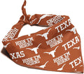 Texas Longhorns Officially Licensed Bandana for Dogs and Cats | Fits Pets Great Gift Idea | Easy-to-Tie (Small, 13")