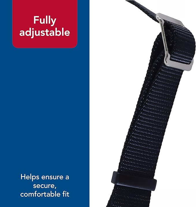 Coastal Pet - Check-Choke - Adjustable Check Training Collar for Dogs, Red, 3/4" x 14"-20"