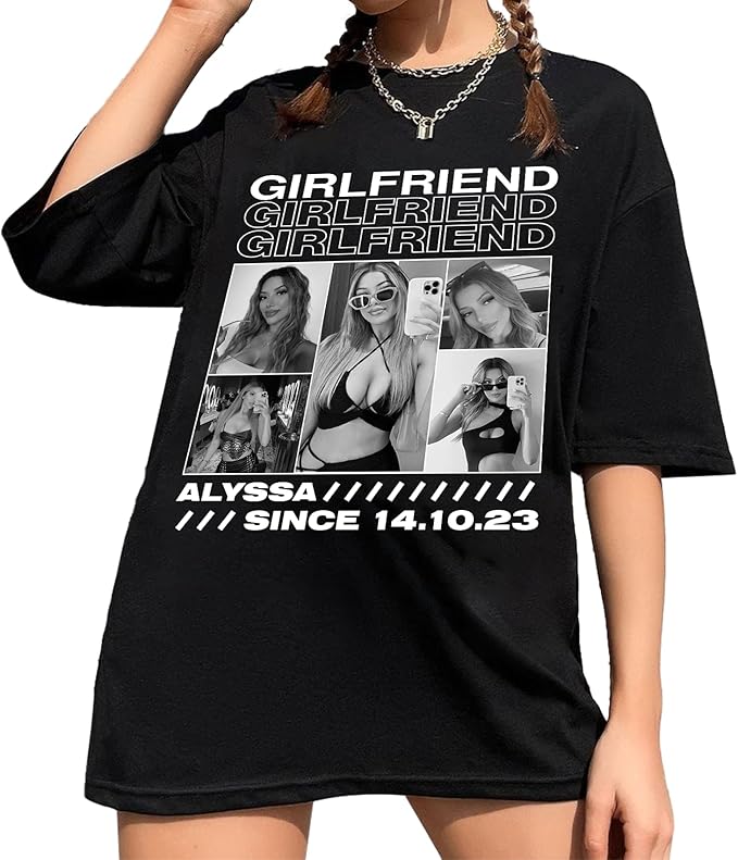 NAZENTI Custom Bootleg Rap Tee, Custom T-Shirts with Picture, Retro Custom Bootleg, Valentine's Gifts for Him Her