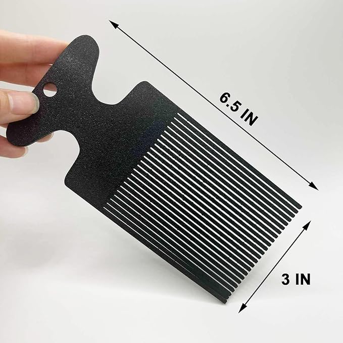 Aquarium Duckweed Removal Tool, 6.5 x 3 inch Floating Plant Comb Spatula, Aquatic Tank Cleaning Tool (Black)