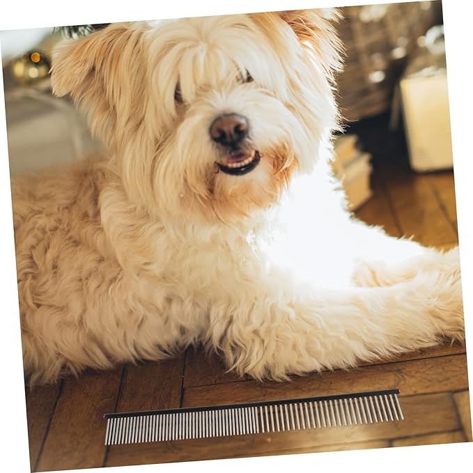 POPETPOP Portable Cat Hair Comb Wear-resistant Grooming Tool Compact Pet Accessory Reusable Kitten Brush Household Grooming Tool