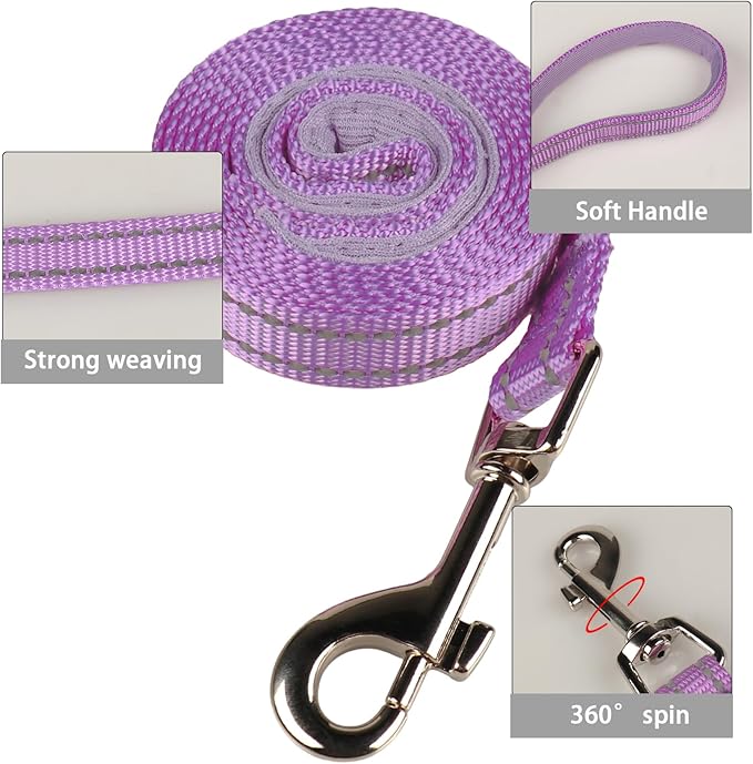 YIMEIS Dog Harness and Leash Set, No Pull Soft Mesh Pet Harness, Reflective Adjustable Puppy Vest for Small Medium Large Dogs, Cats (Taro Purple, X-Small (Pack of 1)