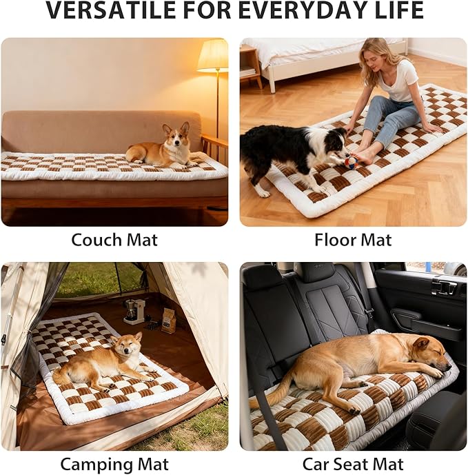 Dog Couch Cover Protector, Dog Couch Coves for Sofa, Couch Cushion for Dogs Washable, Pet Mat Bed Couch Covers for Large Dogs