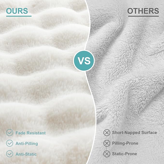 Self Warming Dog Bed for Large Size Dog, Faux Fur Orthopedic Puppy Sofa with Washable Removable Cover, Bolster Orthopedic Egg Crate Foam Bed for Pet Up to 100 lbs, XL 44x32x7 inch, Beige
