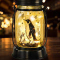 Penguin Gifts for Women/Men Penguin Solar Lanterns Mom Birthday Animal Lovers Lantern Animal Memorial Lights Solar Garden Decoration for Yard, Patio,Backyard,Porch Torches