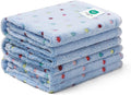 Luciphia 1 Pack 3 Blankets Super Soft Cute Dot Pattern Pet Blanket Flannel Throw for Dog Puppy Cat Large(41x31), Blue
