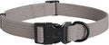 lynxking Dog Collar Soft Padded Breathable Cotton Solid Color Strong Adjustable Pet Collar for Little Puppy