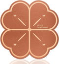 Bird Bath Copper Disk,Four-Point Support Design 99.99% Pure Copper Cleaning Disk 1 mm Thick Universal fit for Outdoor Bird Baths, Physical Safe Providing Clean Water for Bird Bowls All-Season
