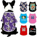 Custom Dog Shirt with Name Photo Text Logo Personalized Dog Pullover Shirts Customized T Shirt Clothes Gifts for Small Medium Large Dogs Cats Pet