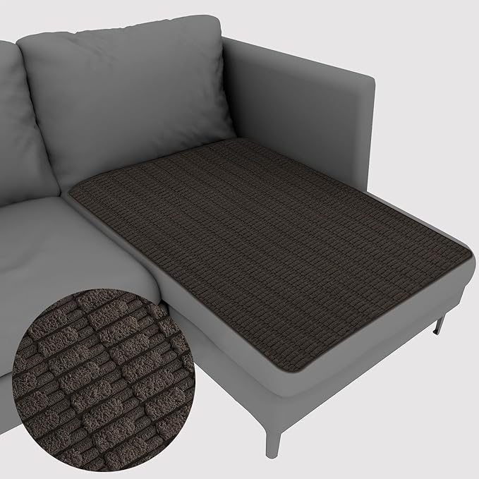 Muamar Dog Bed Cover Sofa Protector,Anti Slip Waterproof Sofa Covers for Living Room Couch Covers,Sofa Mat,Seat Cover,Dog Mat,Pet Pad for Furniture 1 Piece (40x60 inch, Coffee)