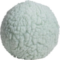 HuggleHounds Plush Ball Dog Toy - Dog Fuzzy Toy, Plush with Soft Fleece, Durable for Small and Large Breeds - 8" Seafoam HuggleFleece Ball, Large