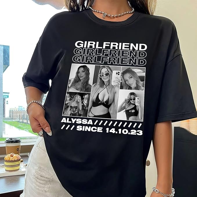 NAZENTI Custom Bootleg Rap Tee, Custom T-Shirts with Picture, Retro Custom Bootleg, Valentine's Gifts for Him Her