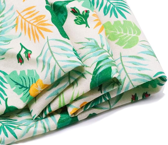ARING PET Summer Dog Bandanas, Autumn Leaf Floral Kerchief Triangle Bibs Scarf for Puppy Small Medium Large Boy Girl Dogs Cats-S