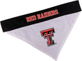 Pets First Collegiate Pet Accessories, Reversible Bandana, Texas Tech Red Raiders, Large/X-Large