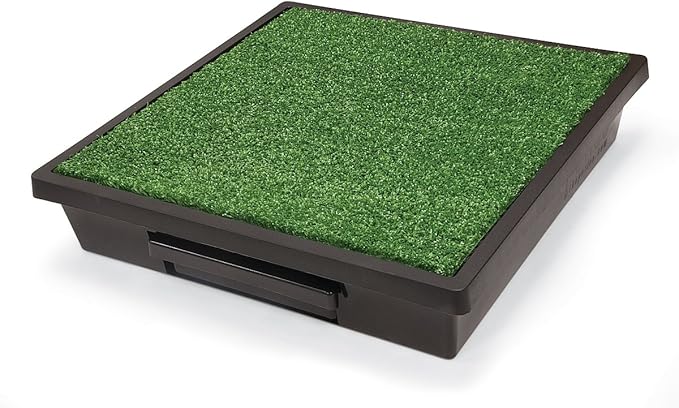 PetSafe Pet Loo Portable Dog Potty - Pet Toilet Alternative for Puppy Pads - Medium - Perfect for House Training - Easy-to-Clean Grass Mat