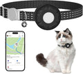 Cat GPS Tracker, Waterproof, Pet Tracker for Cats, Works with Any Collar,Compatible with Apple Find My App (Only iOS), No Monthly Fee, Black