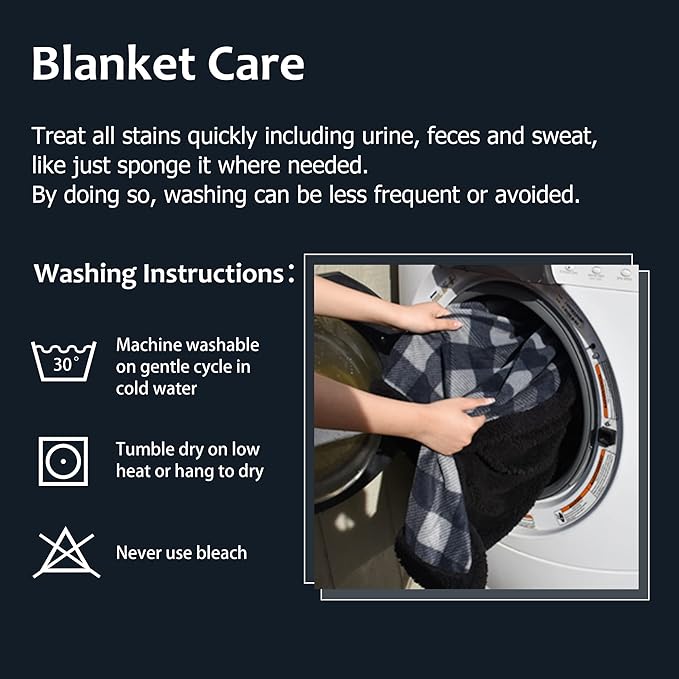 Kritter Planet Waterproof Bed Blanket, Washable Stain Proof Pad Bed Cover, Reversible Leakproof Furniture Protector, Liquid Pee Proof Blanket for Couch Sofa, 80x60 inch, Queen Size