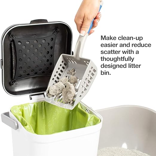 PetFusion Replacement Waste Bags Cat Litter Disposal & Outdoor Waste Disposal. Easily Holds 10+lbs. Durable Leakproof Dog Poop Bags