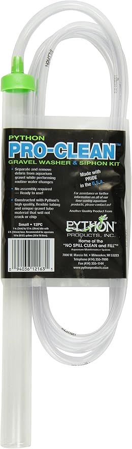 Python Pro-Clean Aquarium Gravel Washer & Siphon Kit, Small