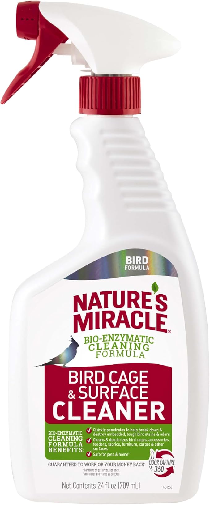 Nature's Miracle Bird Cage & Surface Cleaner,(Pack of 2)