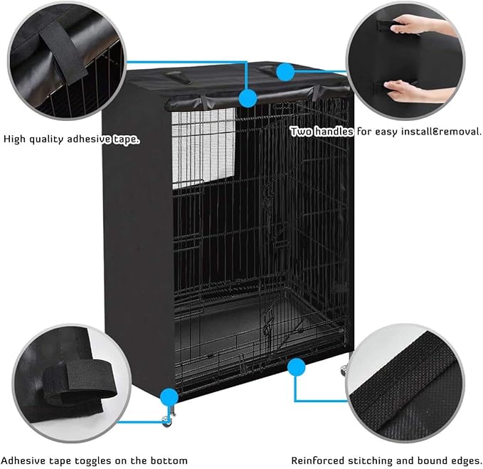 Universal Bird Parrot Cage Cover - Large Night Birdcage Protector for Bird Rescue, Night Accessories Guard, Windproof & Waterproof