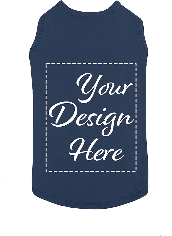 Apparelyn Custom Dog Shirt Design – Dog T-Shirt with Logo, Text or Image Print Custom Clothes for Dogs