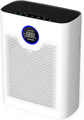 Air Purifiers for Home Large Room Up to 2216 Ft², Cobectal Pet Air Cleaner with H14 True HEPA 3-in-1 Filter, PM2.5 Air Quality Sensor, Aroma Function, Room Air Purifier for Home, Office, RVs, White
