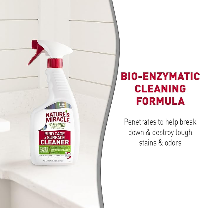 Nature's Miracle Bird Cage & Surface Cleaner,(Pack of 2)