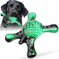 Dog Toys for Aggressive Chewers, Nylon Indestructible Dog Toy for Medium Large Dogs, Hedgehog Ddog Chew Toys with Bacon Flavor, Long Lasting, Dog Toys for Boredom, Green