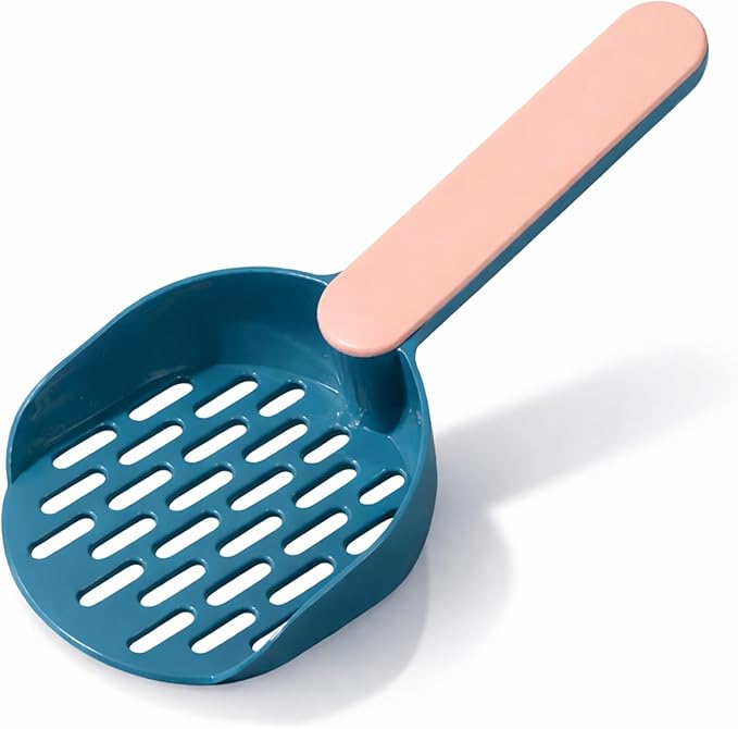 Cat Litter Scoop Sifter, Lightweight & Durable Scooper – Compact Design for Clumping, Pellet & Clay Litter
