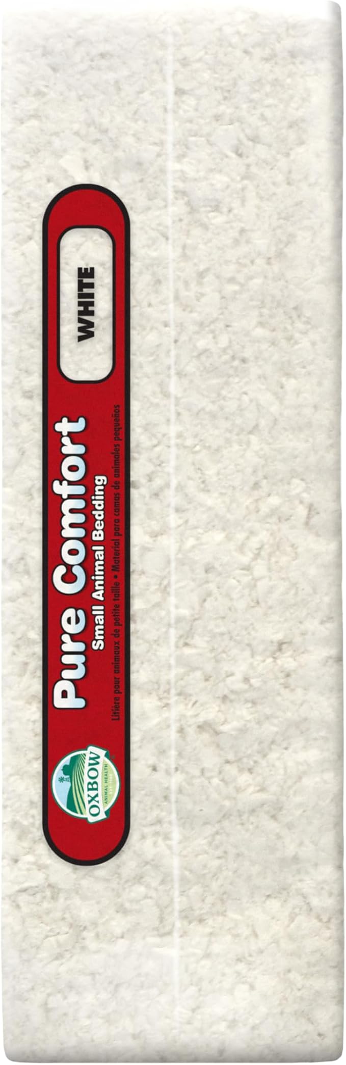 Oxbow Pure Comfort Bedding, Rabbit, Hamster, & Guinea Pig Bedding, Bunny Supplies for Litter Box, Pet Safe, Low Dust, White Paper, 72 Liter Bag