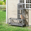 COZIWOW Wooden Cat Play Tunnel with Platforms | Configurable Window Catio | Multi-Combination Extendable Cat Run for Indoor/Outdoor Use | Small Pet Play Enclosure