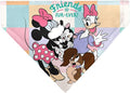 Disney Pet Bandana Minnie Mouse Daisy Duck with Figaro and Fifi Friends Fur Ever Slip On Collar Bandana Only