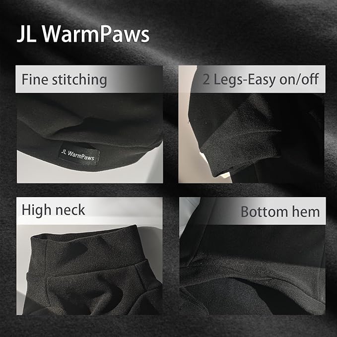 Fleece Sphynx Cat Clothes Soft Hairless Cat Clothes Pullover Cat Sweater for Chihuahua All Season Light and Warm Kitten Cloth for Cats Only Puppy Clothes Small Dog Sweater (Black, Small)