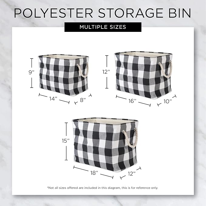 Bone Dry Pet Storage Collection Collapsible Bin, Small Rectangle, Taupe
