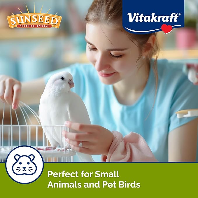 Sunseed Natural Corn Cob Bedding & Litter for Pet Birds and Small Animals – Made in USA – 350 Cubic Inches