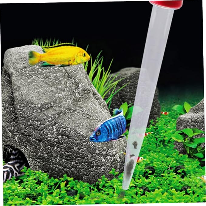 BESPORTBLE 2sets 50ml Aquarium Waste Manual Pipette Fish Tank Perfect for Water Changing 2pcs*2