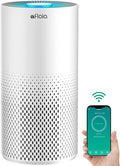 Afloia Air Purifiers for Home Bedroom Large Room Up to 1076 Ft², Smart WiFi Works with Alexa, 3-Stage Filter Cleaner Odor Eliminator, Pet Dander Pollen Allergy Dust Mold Smoke, 22dB, Kiloplus