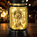 kyoryuger Guardian Angel Gifts for Women/Men Angel Praying Solar Lantern Mom Birthday, Mothers Day, Sympathy Solar Lantern Garden Decoration Outside for Yard, Patio,Backyard,Porch, Torches