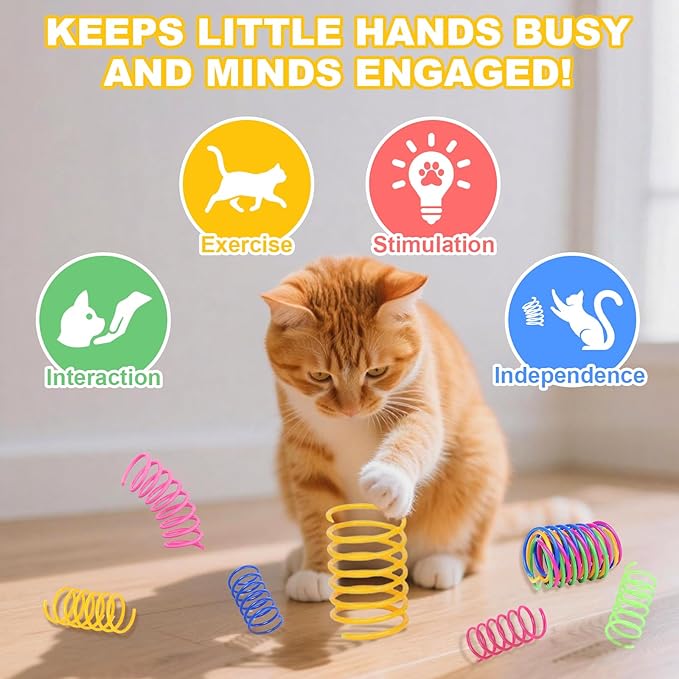 2-Pack Interactive Cat Toys Ball for Indoor Cats＆Dog,Automatic Cat Toy with Smart Obstacle Avoidance Ball with Elastic Mesh Tail,Cat Enrichment Toys for Indoor Cats