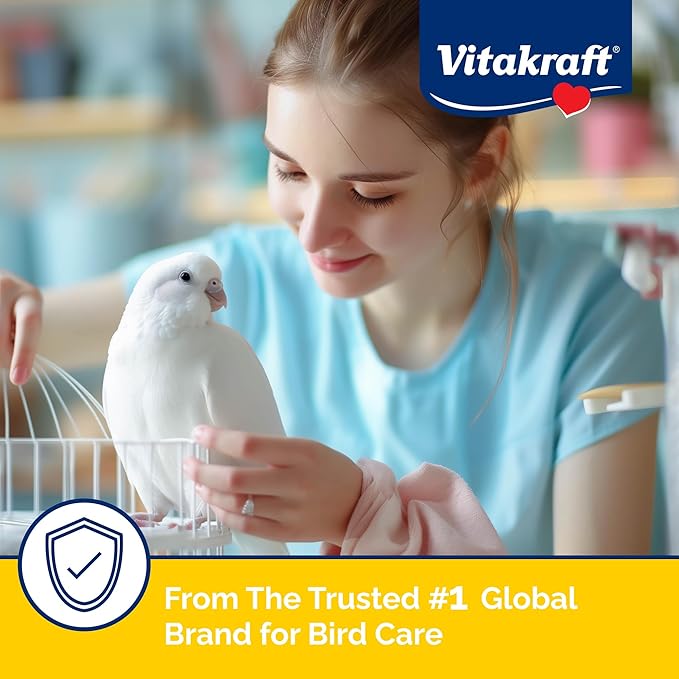 Vitakraft Cage Liners for Birds - For Parrot, Parakeet, Conure, and Cockatiel Cages White 20" X 18" 7 Count, Premium Absorbent Liner