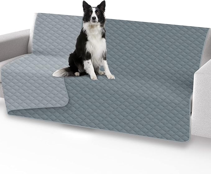 Comsmart Waterproof Couch Cover Dog Cat Blanket, Anti-Slip Liquid Urinary Proof Furniture Blanket, Reversible Pet Blanket Protector for Couch Sofa Bed Car Floor, 52 * 82 in